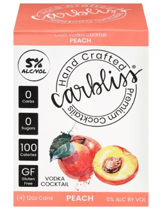 Carbliss Peach Vodka Cocktail